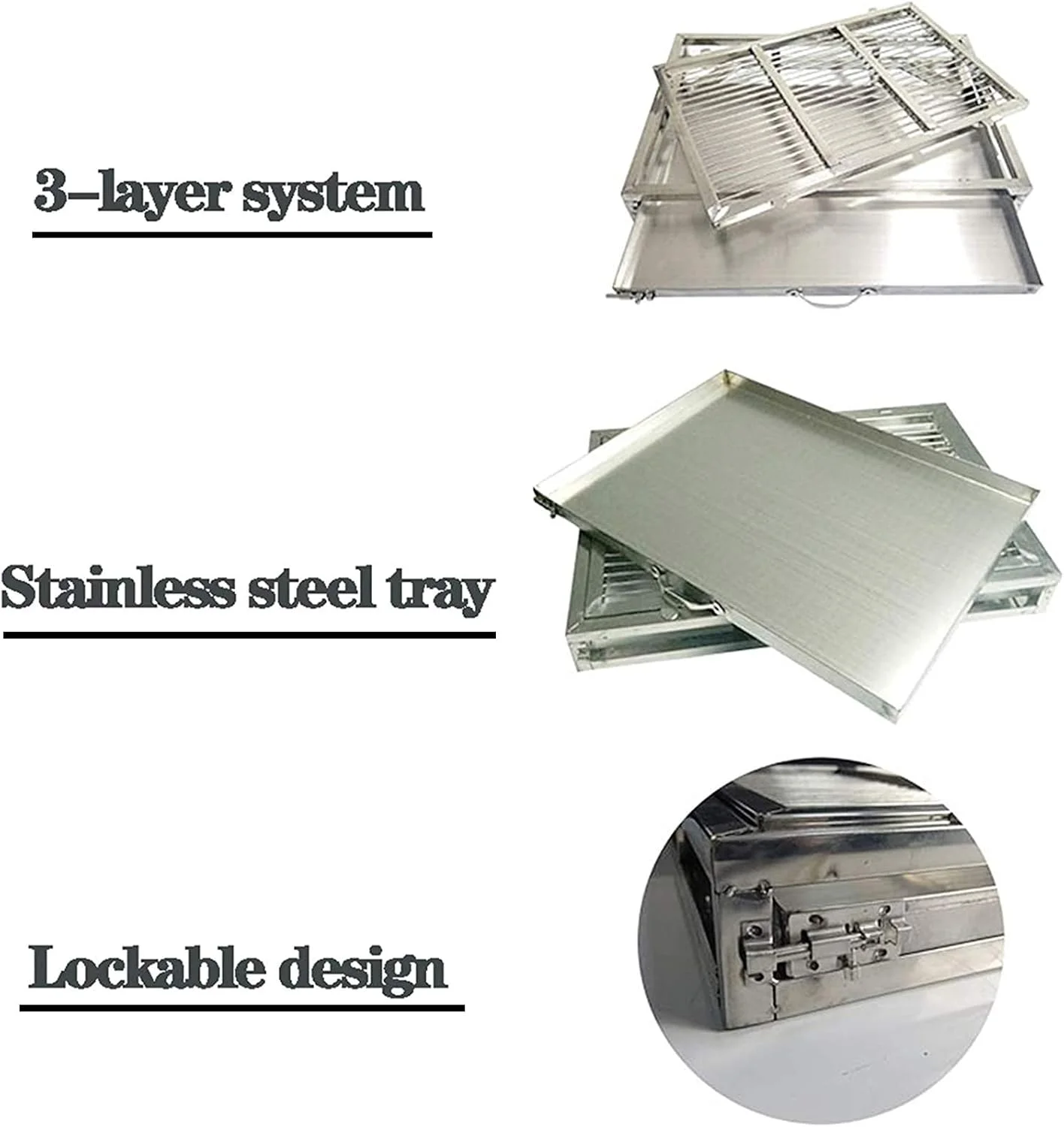 توالت سگ کشویی WANGPP، توالت حیوانات خانگی با طراحی توری بزرگ، توالت آموزش حیوانات خانگی ضد لغزش داخلی، محافظت از خشک ماندن پنجه ها