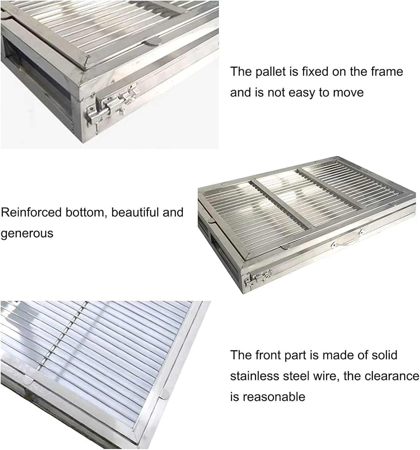 توالت سگ کشویی WANGPP، توالت حیوانات خانگی با طراحی توری بزرگ، توالت آموزش حیوانات خانگی ضد لغزش داخلی، محافظت از خشک ماندن پنجه ها