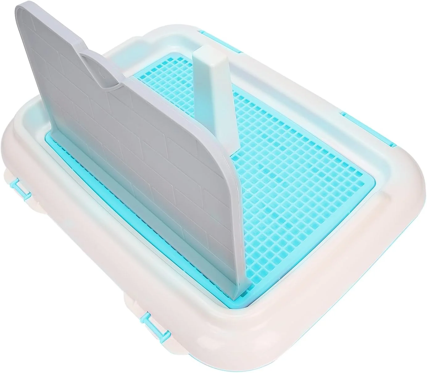 سینی توالت سگ خانگی Zerodis با دیوار برای سگ های نر، توالت پلاستیکی حیوانات خانگی برای ادرار برنامه ریزی شده سگ - 1130 میلی لیتر، برای سگ های کوچک (آبی) سینی توالت سگ خانگی Zerodis با دیوار برای سگ های نر، توالت پلاستیکی حیوانات خانگی برای ادرار برنامه ریزی شده سگ - 1130 میلی لیتر، برای سگ های کوچک (آبی)