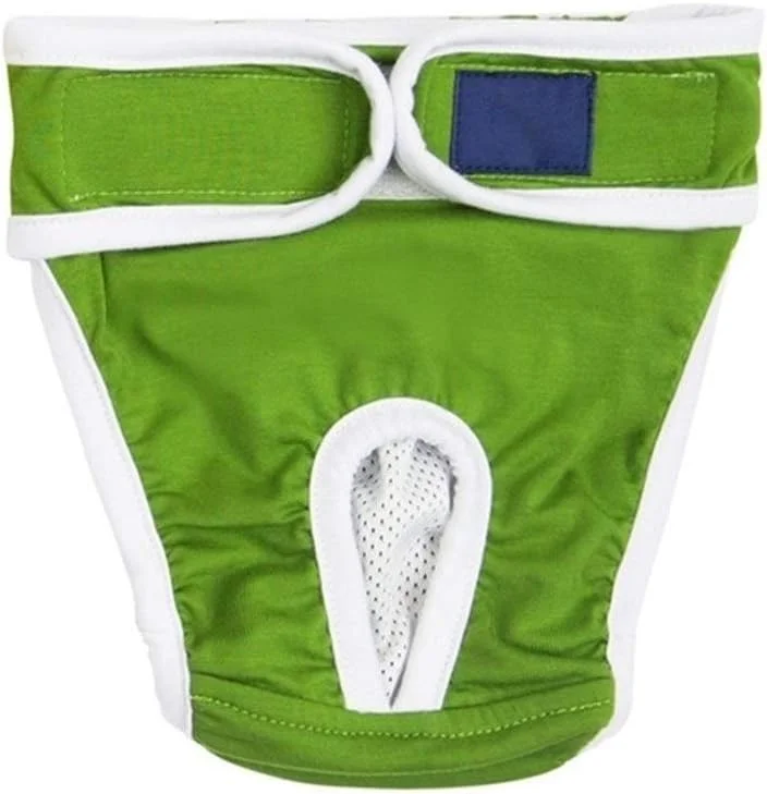 شورت سگ ماده Zhengpingpai، شورت فیزیولوژیکی توله سگ، پوشک، لباس زیر حیوانات خانگی برای سگ های دخترانه کوچک و متوسط (رنگ: سبز، سایز: XL) شورت سگ ماده Zhengpingpai، شورت فیزیولوژیکی توله سگ، پوشک، لباس زیر حیوانات خانگی برای سگ های دخترانه کوچک و متوسط (رنگ: سبز، سایز: XL)