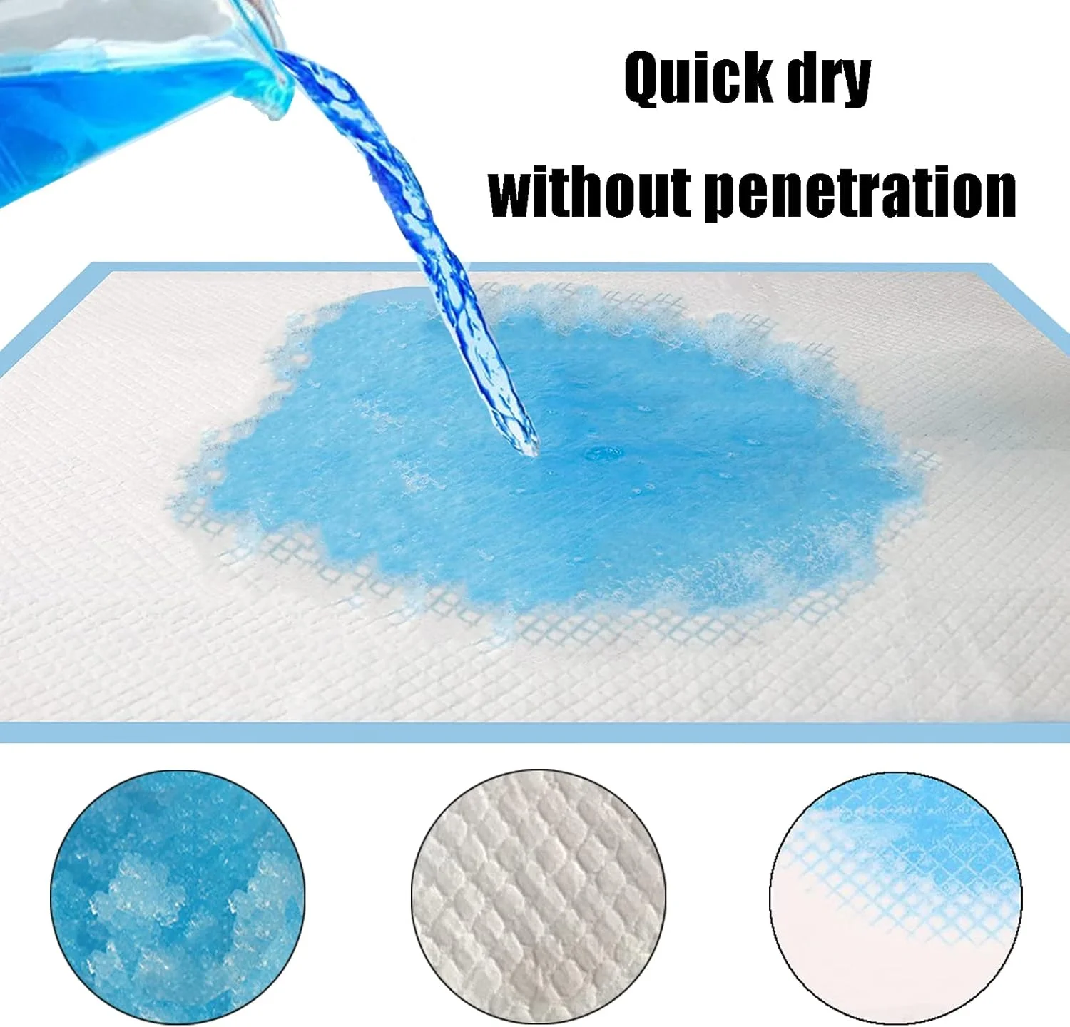 پدهای ادرار سگ ZJYXJK، سایز خیلی بزرگ، 36 در 36 اینچ، پدهای جاذب و ضد نشت ادرار برای سگ ها، پدهای آموزشی یکبار مصرف برای حیوانات خانگی و توله سگ ها، مناسب برای گربه ها، سگ ها و خرگوش ها، 30 عدد