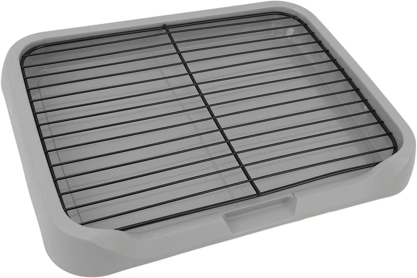 توالت سگ Zerodis با طراحی مشبک داخلی برای جلوگیری از واژگونی، تمیز کردن آسان، مناسب برای سگ های کوچک و متوسط، جنس با کیفیت