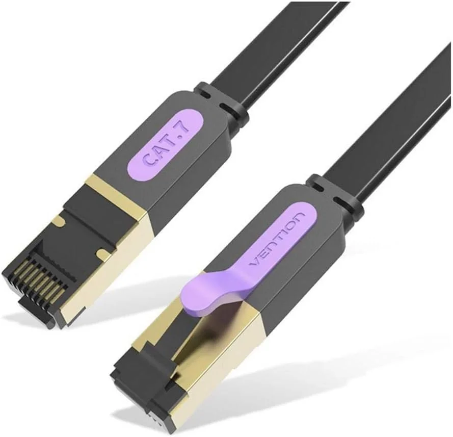کابل شبکه گیگابیتی کامپیوتر Vention با شیلد محافظ، طول 1 متر