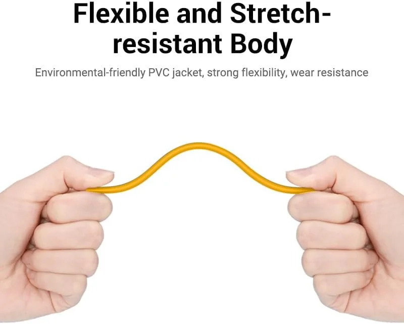 کابل شبکه SFTP Cat6A وِنشن، 27AWG، مس بدون اکسیژن، شیلد دوگانه، 10 گیگابیت بر ثانیه، 500 مگاهرتز، روکش PVC، قطر خارجی 6 میلی‌متر، کابل شبکه پرسرعت 305 متری