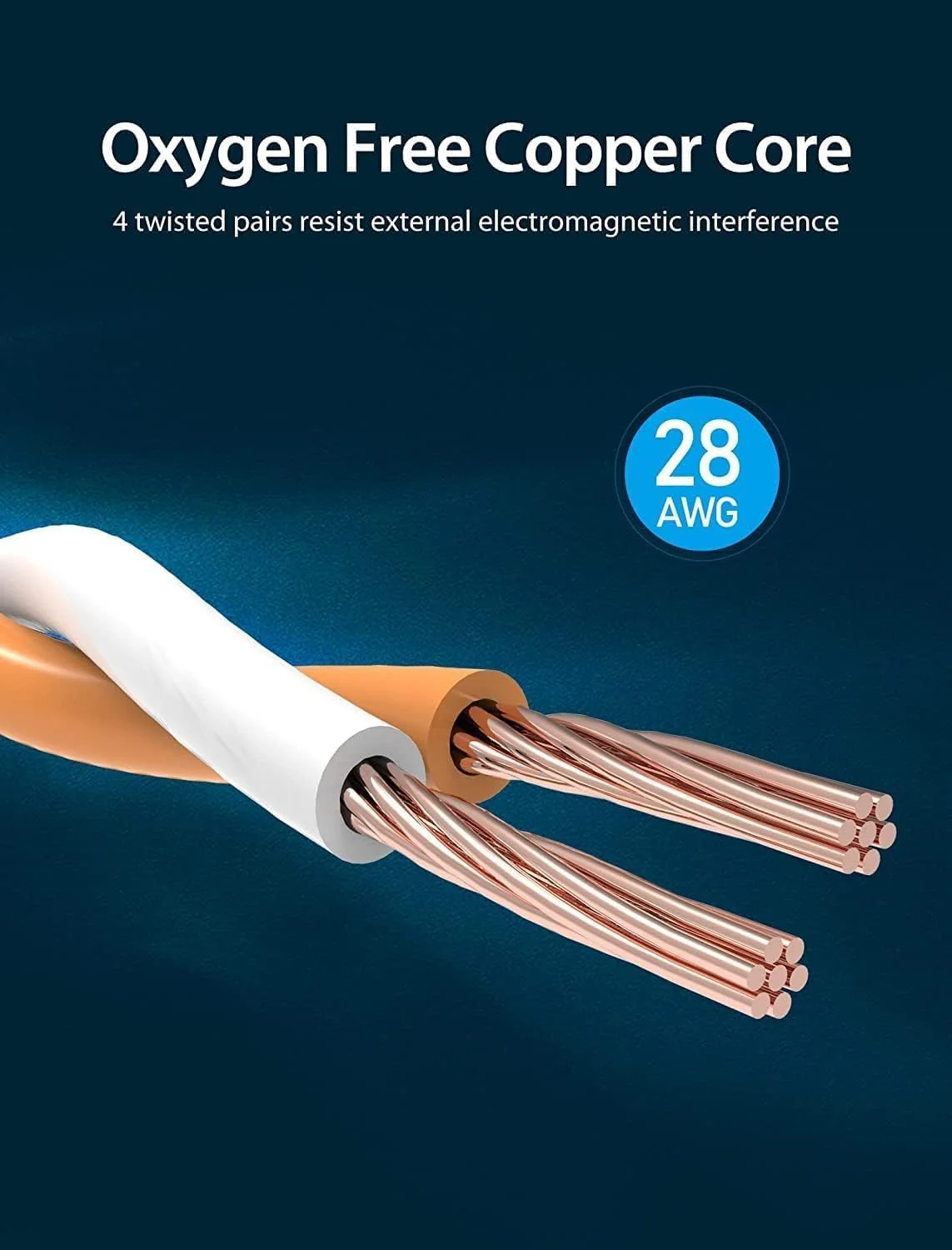 کابل اترنت VENTION Cat 8 با سرعت 40 گیگابیت بر ثانیه و پهنای باند 2000 مگاهرتز، کابل شبکه پچ LAN پرسرعت RJ45، کابل شبکه زوج به هم تابیده S/FTP برای سوییچ، روتر، پچ پنل، PS4، Xbox، مرکز داده (Cat.8 SSTP گرد، 15 متر)