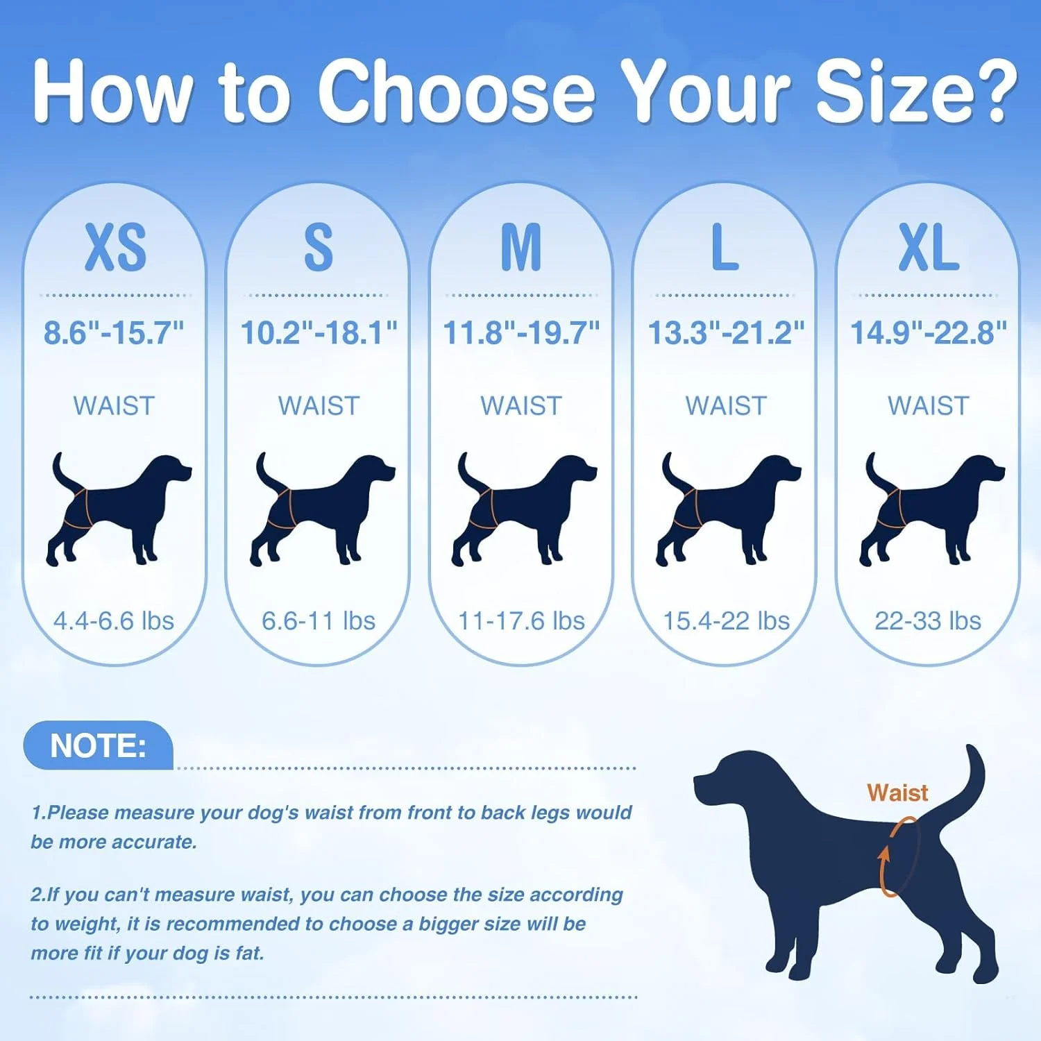 پوشک سگ ماده YelaJoy، پوشک یکبار مصرف سگ برای سگ های ماده، فوق العاده جاذب و ضد نشت جانبی، پوشک کشسان برای سگ های مسن/معلول (M، 10 عدد)