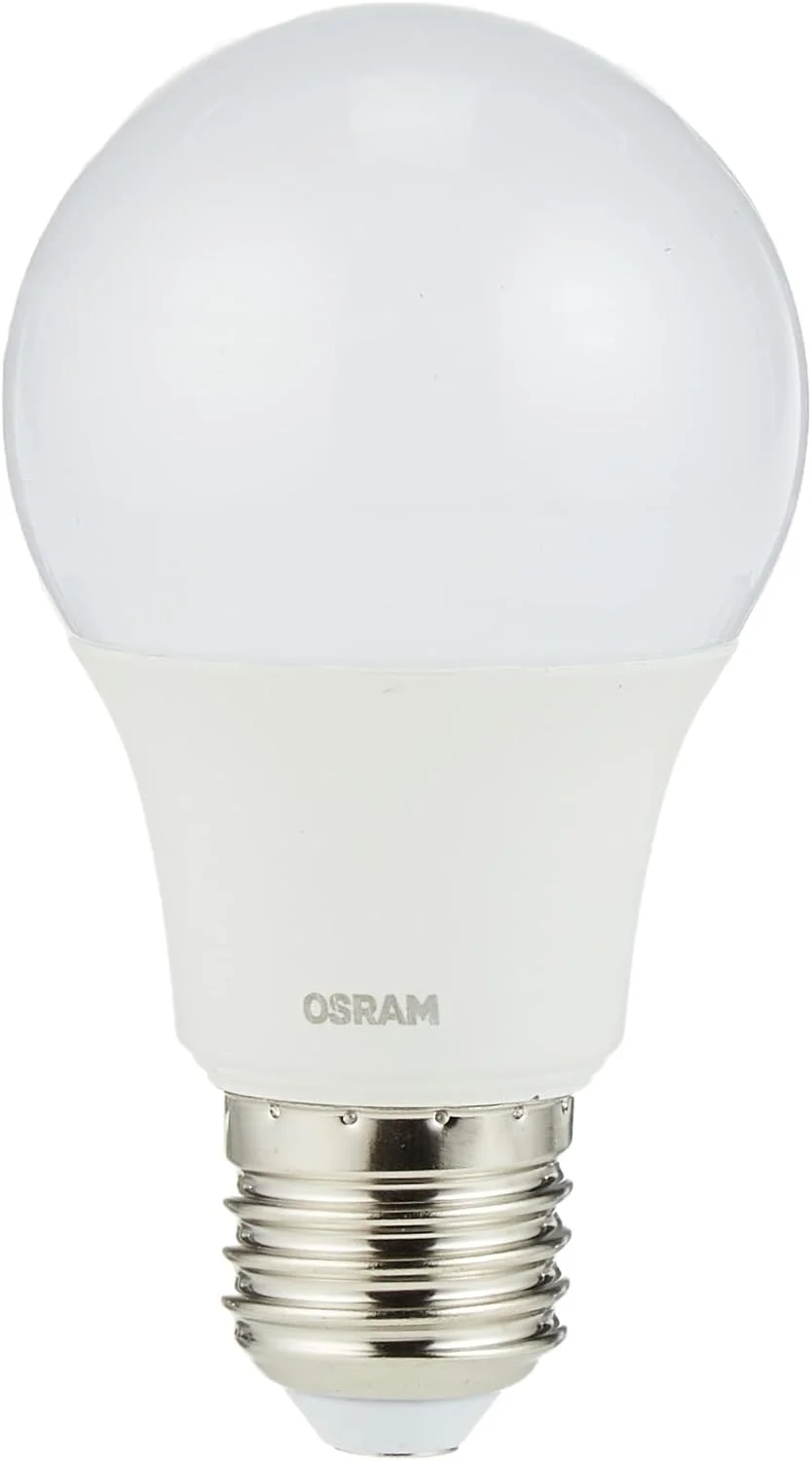 لامپ ال ای دی کلاسیک A اسرام | مات (جایگزین 75 وات) 10 وات، پایه پیچی E27، سفید گرم/2700 کلوین - 1055 لومن