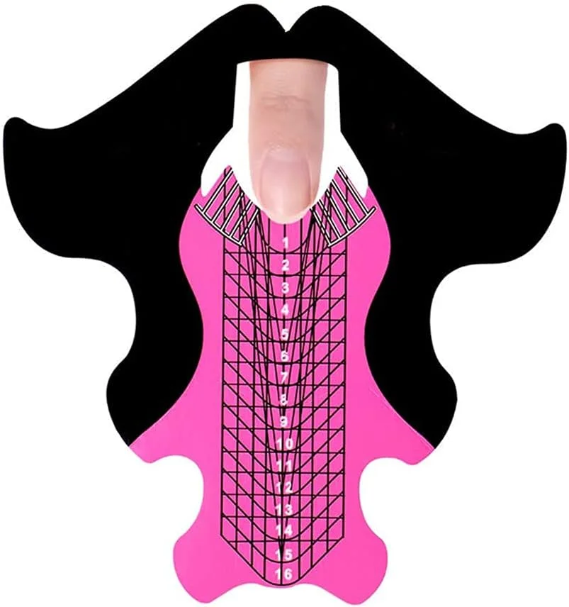 برچسب راهنمای فرم ناخن برای طراحی و کاشت ناخن آیسیبو، 100 عددی، فوق العاده بلند، طرح ماهی صورتی، مناسب برای ژل UV و کاشت ناخن برچسب راهنمای فرم ناخن برای طراحی و کاشت ناخن آیسیبو، 100 عددی، فوق العاده بلند، طرح ماهی صورتی، مناسب برای ژل UV و کاشت ناخن