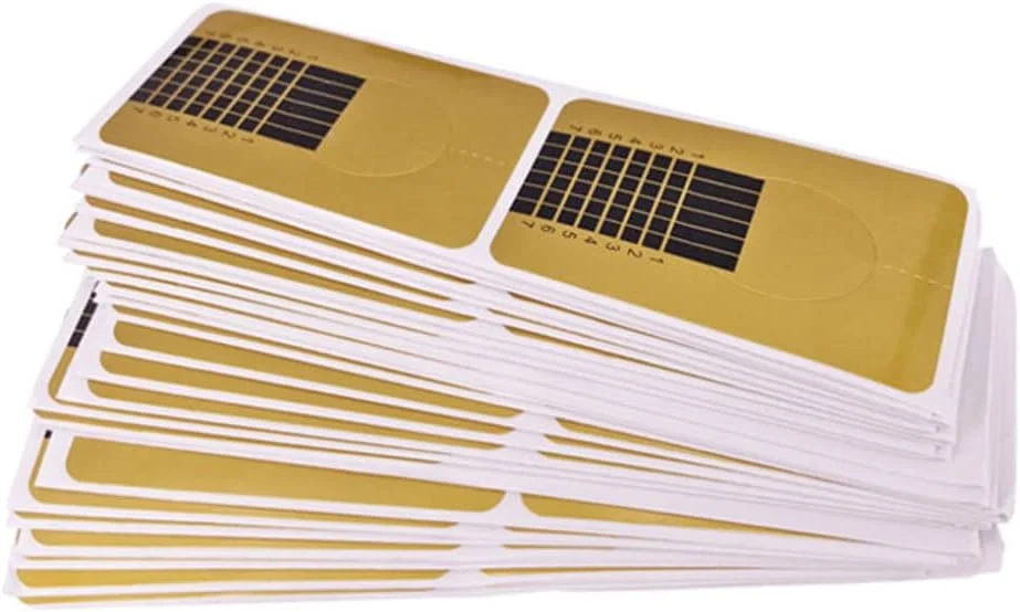 استیکر اکستنشن ژل ناخن اکریلیک، استیکر اکستنشن ژل ناخن اکریلیک، استیکر فرم ناخن طراحی ناخن DIY راهنمای فرم های اکستنشن نکات هنری سینی کاغذی طراحی مانیکور 100 عددی استیکر اکستنشن ژل ناخن اکریلیک، استیکر اکستنشن ژل ناخن اکریلیک، استیکر فرم ناخن طراحی ناخن DIY راهنمای فرم های اکستنشن نکات هنری سینی کاغذی طراحی مانیکور 100 عددی