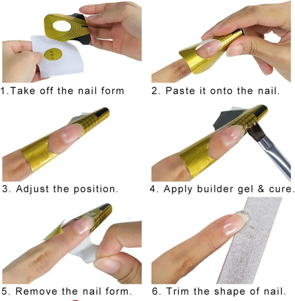 استیکر اکستنشن ژل ناخن اکریلیک، استیکر اکستنشن ژل ناخن اکریلیک، استیکر فرم ناخن طراحی ناخن DIY راهنمای فرم های اکستنشن نکات هنری سینی کاغذی طراحی مانیکور 100 عددی استیکر اکستنشن ژل ناخن اکریلیک، استیکر اکستنشن ژل ناخن اکریلیک، استیکر فرم ناخن طراحی ناخن DIY راهنمای فرم های اکستنشن نکات هنری سینی کاغذی طراحی مانیکور 100 عددی