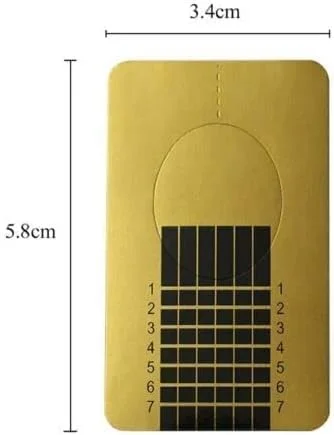 100 عدد فرم ناخن، استیکر کاغذی خود چسب فرم ناخن، مجسمه سازی ژل سازنده UV، فرم اکستنشن ناخن پلی ژل - استفاده حرفه ای در سالن و منزل