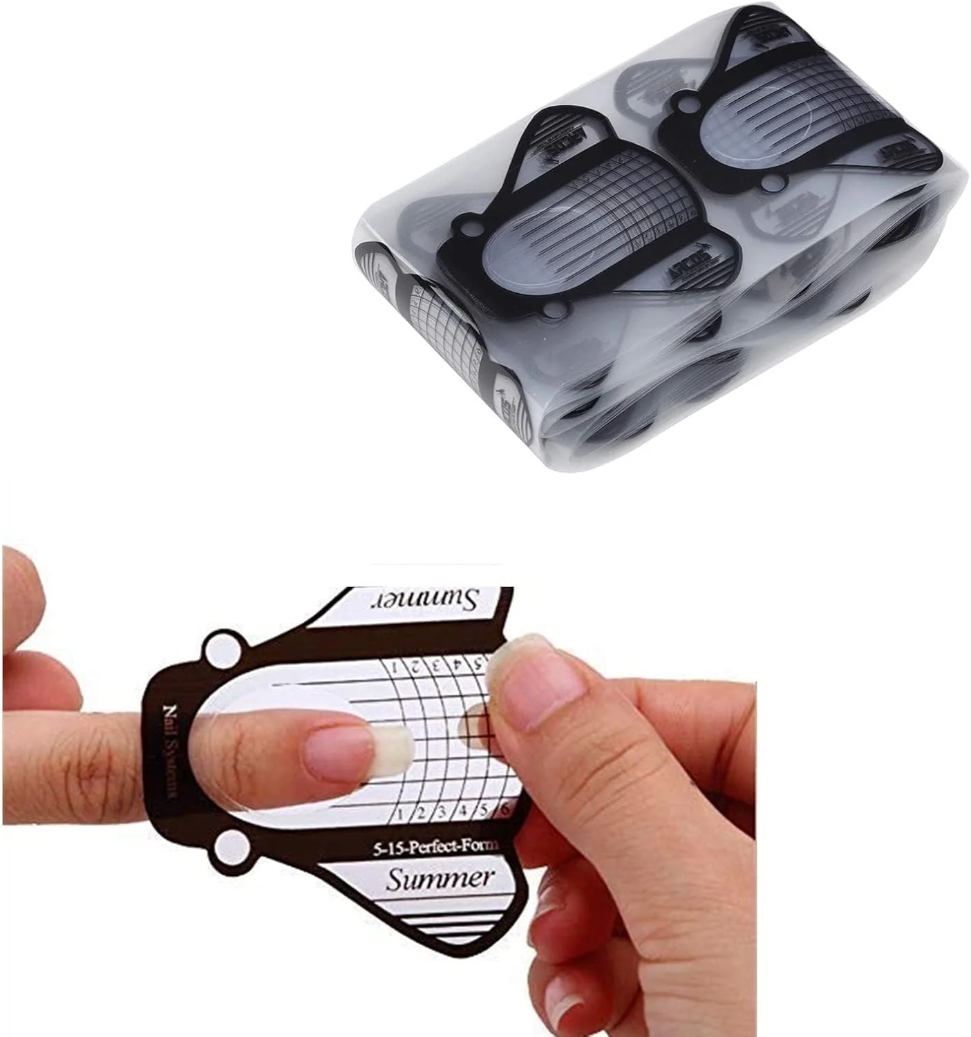 100 عدد برچسب انتقال طرح ناخن - برچسب های فرم قابل استفاده مجدد برای اکستنشن های اکریلیک/ژل | ابزارهای طراحی مانیکور DIY با بیش از 20 طرح (ضد آب، برچسب های با کیفیت سالن) 100 عدد برچسب انتقال طرح ناخن - برچسب های فرم قابل استفاده مجدد برای اکستنشن های اکریلیک/ژل | ابزارهای طراحی مانیکور DIY با بیش از 20 طرح (ضد آب، برچسب های با کیفیت سالن)