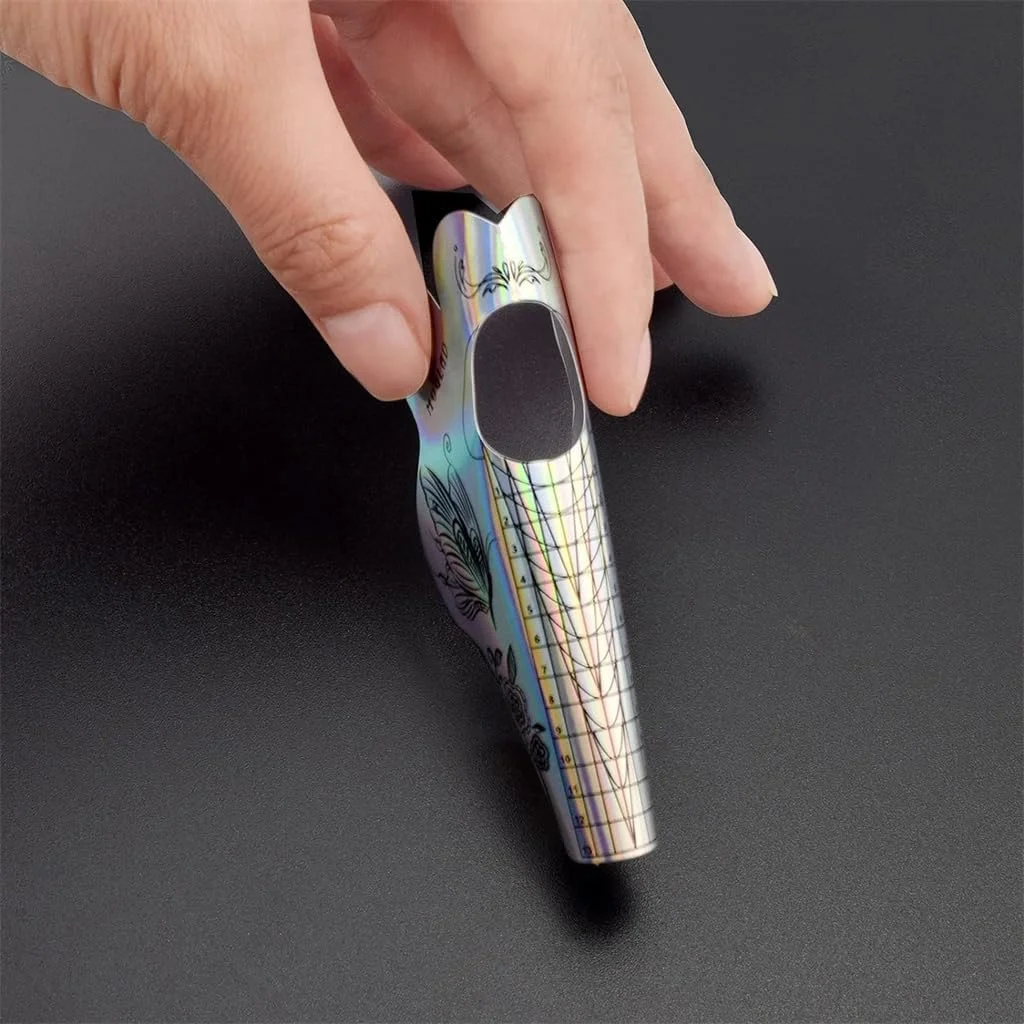 قالب ناخن Azonee برای ناخن های اکریلیک، 100 عدد قالب ناخن پلی ژل پروانه ای برای اکستنشن ناخن های ژل UV اکریلیک، برچسب راهنمای فرم هنر ناخن اکستنشن ناخن اکریلیک خود چسب، DIY ناخن قالب ناخن Azonee برای ناخن های اکریلیک، 100 عدد قالب ناخن پلی ژل پروانه ای برای اکستنشن ناخن های ژل UV اکریلیک، برچسب راهنمای فرم هنر ناخن اکستنشن ناخن اکریلیک خود چسب، DIY ناخن