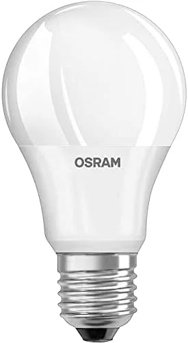 لامپ ال ای دی OsRAM - پایه E27 توان 8.5 وات نور سفید یخی بسته 2 عددی