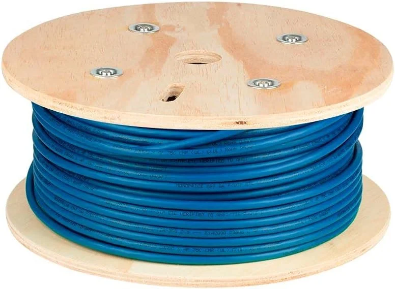 کابل شبکه Cat8 مونوپرایس - حلقه 75 متری - آبی | 2 گیگاهرتز، S/FTP شیلددار، مفتولی، 22AWG، 40G، مس خالص، برای سوئیچ اترنت، مودم، روتر - سری Entegrade کابل شبکه Cat8 مونوپرایس - حلقه 75 متری - آبی | 2 گیگاهرتز، S/FTP شیلددار، مفتولی، 22AWG، 40G، مس خالص، برای سوئیچ اترنت، مودم، روتر - سری Entegrade