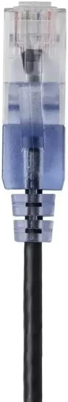 کابل پچ Cat6A مونوپرایس، 30AWG، طول 30 سانتی متر، مشکی، UTP، مس خالص، بدون گیر، RJ45، سری SlimRun کابل پچ Cat6A مونوپرایس، 30AWG، طول 30 سانتی متر، مشکی، UTP، مس خالص، بدون گیر، RJ45، سری SlimRun