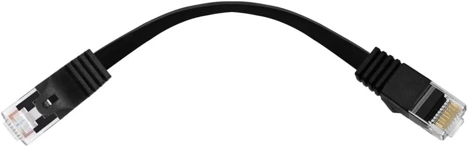 کابل پچ اترنت Cat5e موناپریس - 0.15 متر - مشکی | کابل اینترنت شبکه - RJ45، تخت، رشته ای، 350 مگاهرتز، UTP، سیم مسی خالص، 30AWG کابل پچ اترنت Cat5e موناپریس - 0.15 متر - مشکی | کابل اینترنت شبکه - RJ45، تخت، رشته ای، 350 مگاهرتز، UTP، سیم مسی خالص، 30AWG