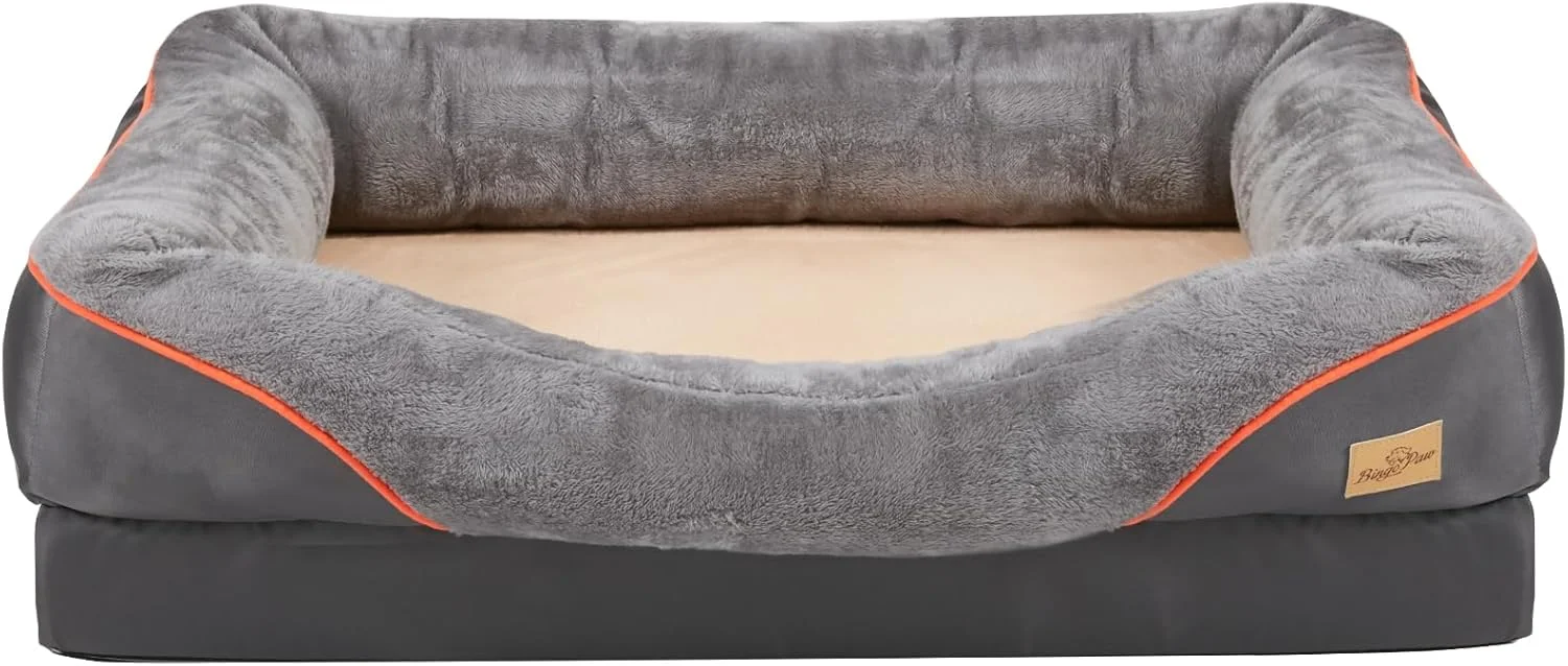 تخت سگ مموری فوم Wisfor: تخت خواب سگ ارتوپدی ضد آب سایز خیلی بزرگ با قابلیت شستشو - تشک بالش دار سگ با روکش قابل جابجایی برای سگ های بزرگ و متوسط تخت سگ مموری فوم Wisfor: تخت خواب سگ ارتوپدی ضد آب سایز خیلی بزرگ با قابلیت شستشو - تشک بالش دار سگ با روکش قابل جابجایی برای سگ های بزرگ و متوسط