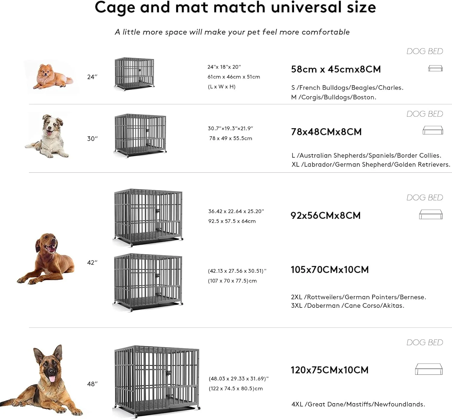 تشک باکس سگ Wisfor: تشک لانه سگ فوم حافظه دار ارتوپدی با روکش ضد آب قابل شستشو و جداشدنی، 120x75x10 سانتی متر تشک باکس سگ Wisfor: تشک لانه سگ فوم حافظه دار ارتوپدی با روکش ضد آب قابل شستشو و جداشدنی، 120x75x10 سانتی متر