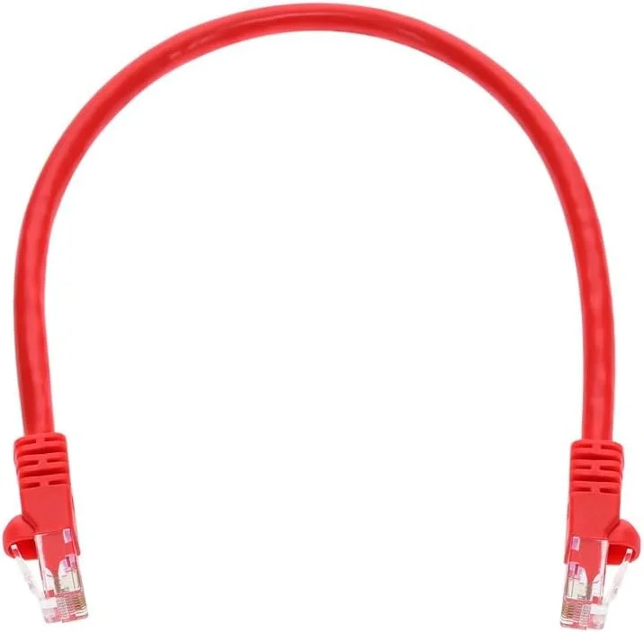 کابل شبکه اترنت Cat5e UTP مسی بدون روکش Monoprice به طول 1 فوت، 24AWG و 350 مگاهرتز - قرمز کابل شبکه اترنت Cat5e UTP مسی بدون روکش Monoprice به طول 1 فوت، 24AWG و 350 مگاهرتز - قرمز