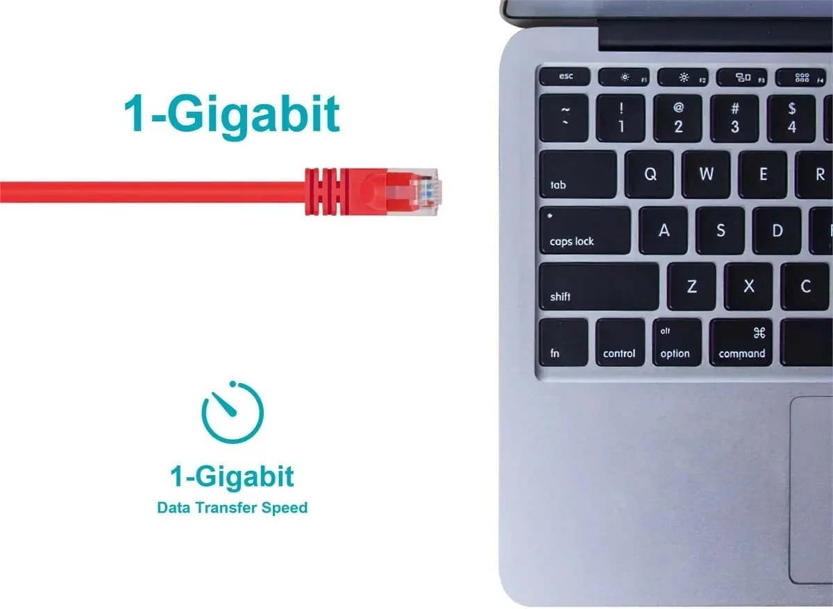 کابل شبکه اترنت Cat5e UTP مسی بدون روکش Monoprice به طول 1 فوت، 24AWG و 350 مگاهرتز - قرمز کابل شبکه اترنت Cat5e UTP مسی بدون روکش Monoprice به طول 1 فوت، 24AWG و 350 مگاهرتز - قرمز