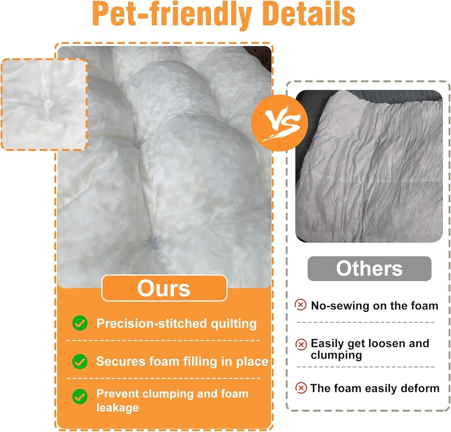 تخت خواب سگ Wisfor سایز XXXL قابل شستشو: تشک آرامش بخش با روکش جداشدنی و کف ضد لغزش، تخت خواب حیوانات خانگی ضد اضطراب و نرم، بالش سگ، بژ، 130x110x12 سانتی متر تخت خواب سگ Wisfor سایز XXXL قابل شستشو: تشک آرامش بخش با روکش جداشدنی و کف ضد لغزش، تخت خواب حیوانات خانگی ضد اضطراب و نرم، بالش سگ، بژ، 130x110x12 سانتی متر