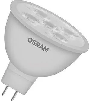 چراغ ال ای دی MR16 اوسرام 12 ولت، نور پایین GU5.3، 5.5 وات 500 لومن، 6500 کلوین - بسته 5 عددی