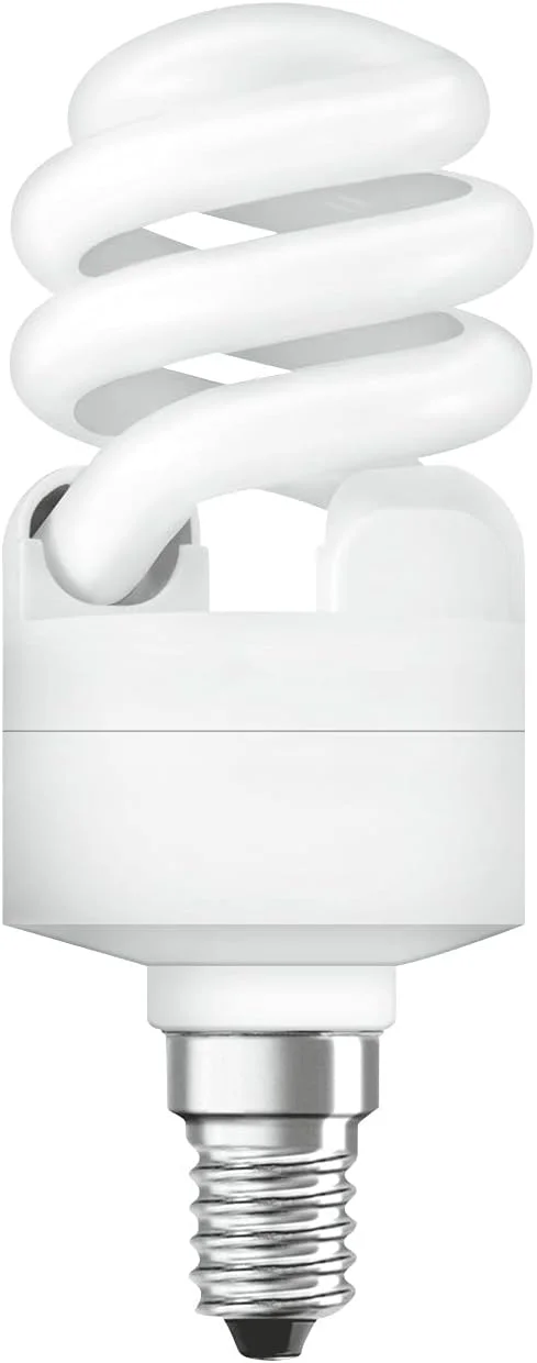 لامپ کم مصرف 12 وات اوسرام مدل Dulux Mini Twist پایه E14 6500K 650 لومن