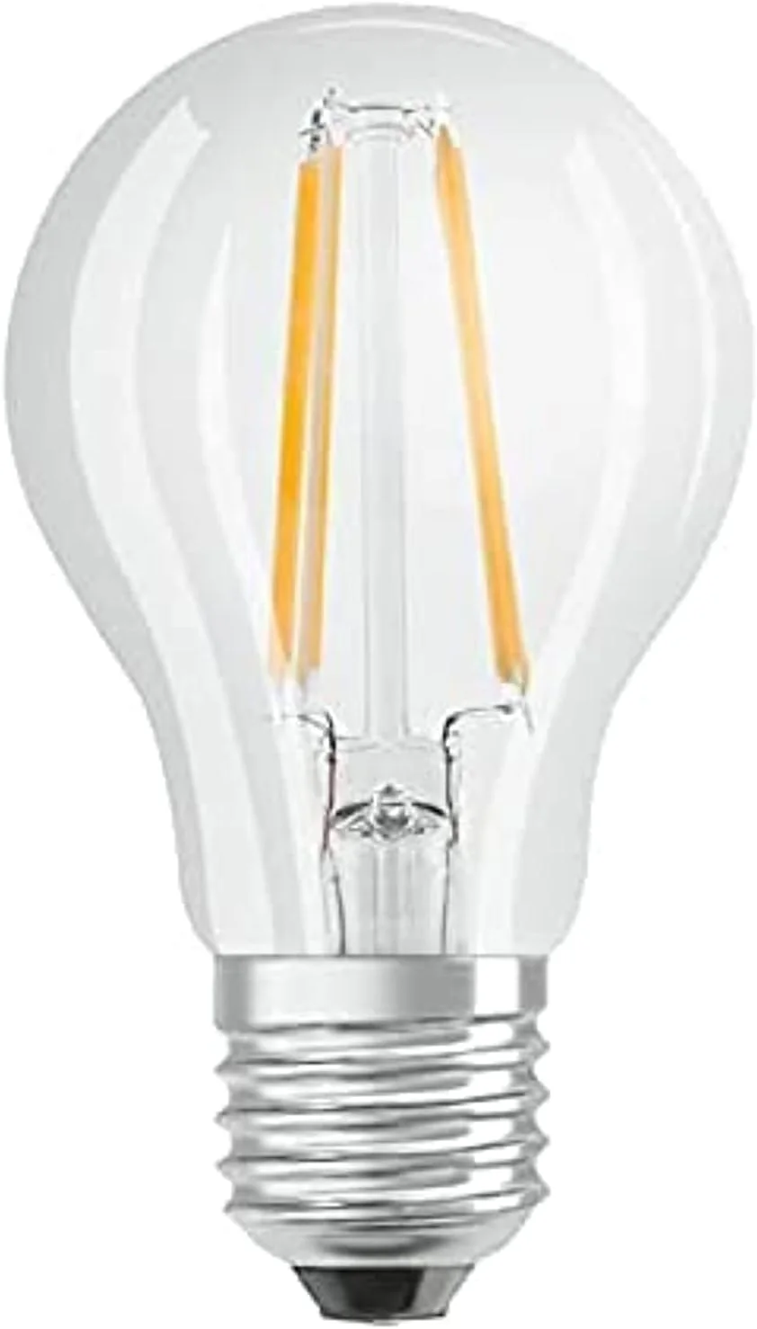 لامپ ال ای دی Osram مدل Classic a با شکل حبابی و طراحی فیلامنتی - پایه: E27، 7 وات شفاف 2700 کلوین، سفید گرم (بسته 6 عددی) لامپ ال ای دی Osram مدل Classic a با شکل حبابی و طراحی فیلامنتی - پایه: E27، 7 وات شفاف 2700 کلوین، سفید گرم (بسته 6 عددی)