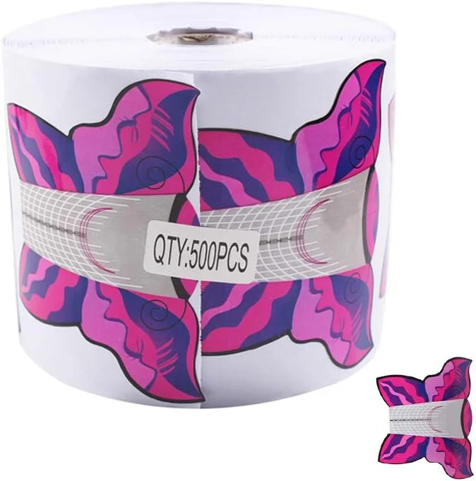 500 عدد فرم ناخن BeautyLeader، راهنمای اکستنشن ناخن برای ژل پلی، ناخن اکریلیک، ژل UV، برچسب راهنمای فرم نوک اکستنشن ناخن، ابزار DIY فرانسوی، شکل پروانه ای 500 عدد فرم ناخن BeautyLeader، راهنمای اکستنشن ناخن برای ژل پلی، ناخن اکریلیک، ژل UV، برچسب راهنمای فرم نوک اکستنشن ناخن، ابزار DIY فرانسوی، شکل پروانه ای