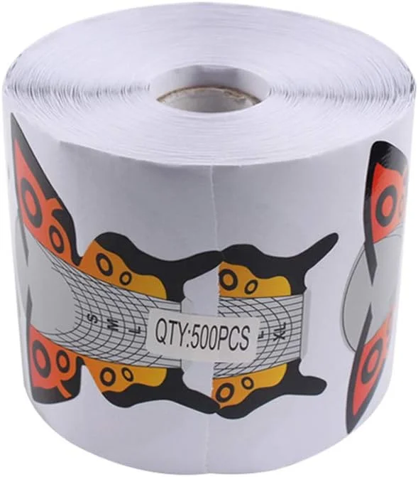 500 عدد فرم ناخن طرح پروانه BeautyLeader، راهنمای طراحی ناخن، نوک اکریلیک، استیکر ژل اکستنشن، فرم فر لاک ناخن 500 عدد فرم ناخن طرح پروانه BeautyLeader، راهنمای طراحی ناخن، نوک اکریلیک، استیکر ژل اکستنشن، فرم فر لاک ناخن