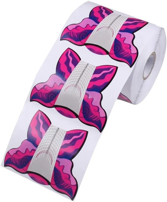 500 عدد فرم ناخن BeautyLeader، راهنمای اکستنشن ناخن برای ژل پلی، ناخن اکریلیک، ژل UV، برچسب راهنمای فرم نوک اکستنشن ناخن، ابزار DIY فرانسوی، شکل پروانه ای 500 عدد فرم ناخن BeautyLeader، راهنمای اکستنشن ناخن برای ژل پلی، ناخن اکریلیک، ژل UV، برچسب راهنمای فرم نوک اکستنشن ناخن، ابزار DIY فرانسوی، شکل پروانه ای