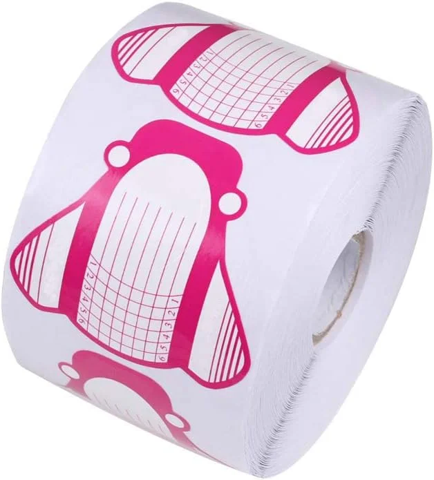 500 عدد فرم ناخن رولی Beautyleader، استیکرهای راهنمای طراحی ناخن برای اکریلیک، ژل UV، ابزار مانیکور و اکستنشن ناخن (قرمز) 500 عدد فرم ناخن رولی Beautyleader، استیکرهای راهنمای طراحی ناخن برای اکریلیک، ژل UV، ابزار مانیکور و اکستنشن ناخن (قرمز)