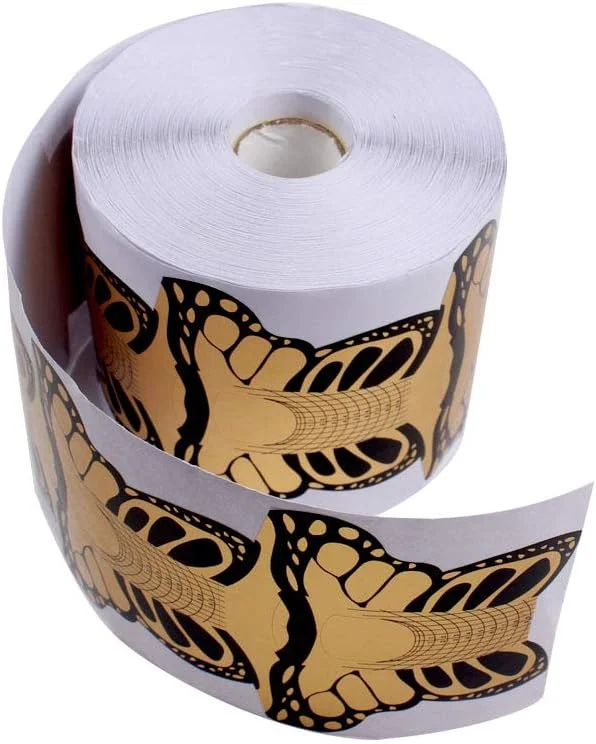 500 عدد فرم ناخن پروانه ای مربعی حرفه ای Beautyleader برای ناخن های ژلی UV اکریلیک منحنی C، ابزار راهنمای طراحی ناخن 500 عدد فرم ناخن پروانه ای مربعی حرفه ای Beautyleader برای ناخن های ژلی UV اکریلیک منحنی C، ابزار راهنمای طراحی ناخن