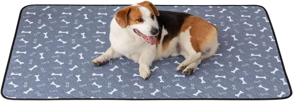 پدهای ادرار سگ YGCHEN قابل شستشو 50 در 70 سانتی متر، پد ادرار حیوانات خانگی، پد آموزشی سگ قابل استفاده مجدد، زیرانداز سگ برای سگ، گربه، خرگوش