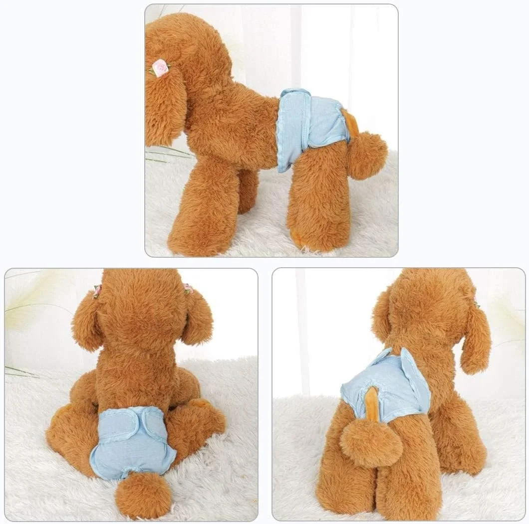 شورت بهداشتی سگ ماده XYWHPGV، شورت سگ قابل تنظیم و مقاوم در برابر نشت (724d6 eb35b 3c52b cfcbe 315c1 c3838)