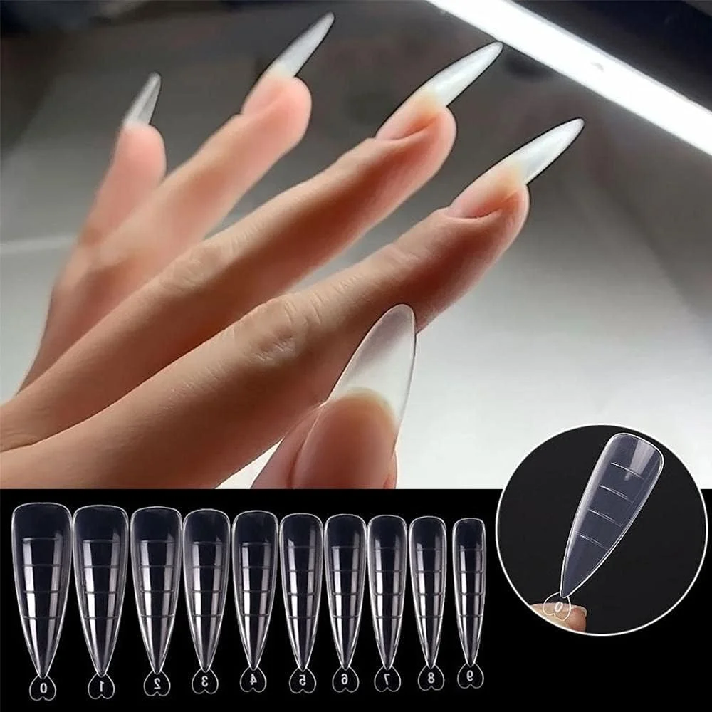 قالب های ناخن دوتایی Brunson مدل 120Pcs، قالب اکستنشن ناخن ژلی با 10 عدد گیره نوک ناخن در 12 سایز برای ساخت سریع ژل، قالب های فرم ناخن سیستم دوتایی گیره های ناخن شفاف برای ناخن های اکریلیک DIY سالن قالب های ناخن دوتایی Brunson مدل 120Pcs، قالب اکستنشن ناخن ژلی با 10 عدد گیره نوک ناخن در 12 سایز برای ساخت سریع ژل، قالب های فرم ناخن سیستم دوتایی گیره های ناخن شفاف برای ناخن های اکریلیک DIY سالن