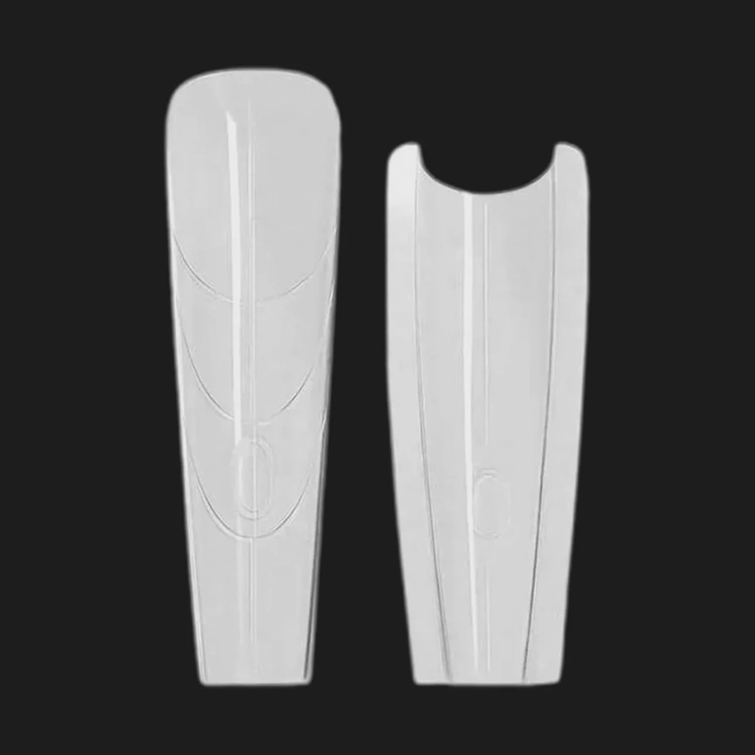 قالب های ژلی ناخن | قالب های ناخن فرانسوی شفاف و مقاوم در برابر ترک برای ژل | برای استفاده حرفه ای، مبتدیان، بانوان، دوست دختر، سالن خانگی و استفاده روزمره