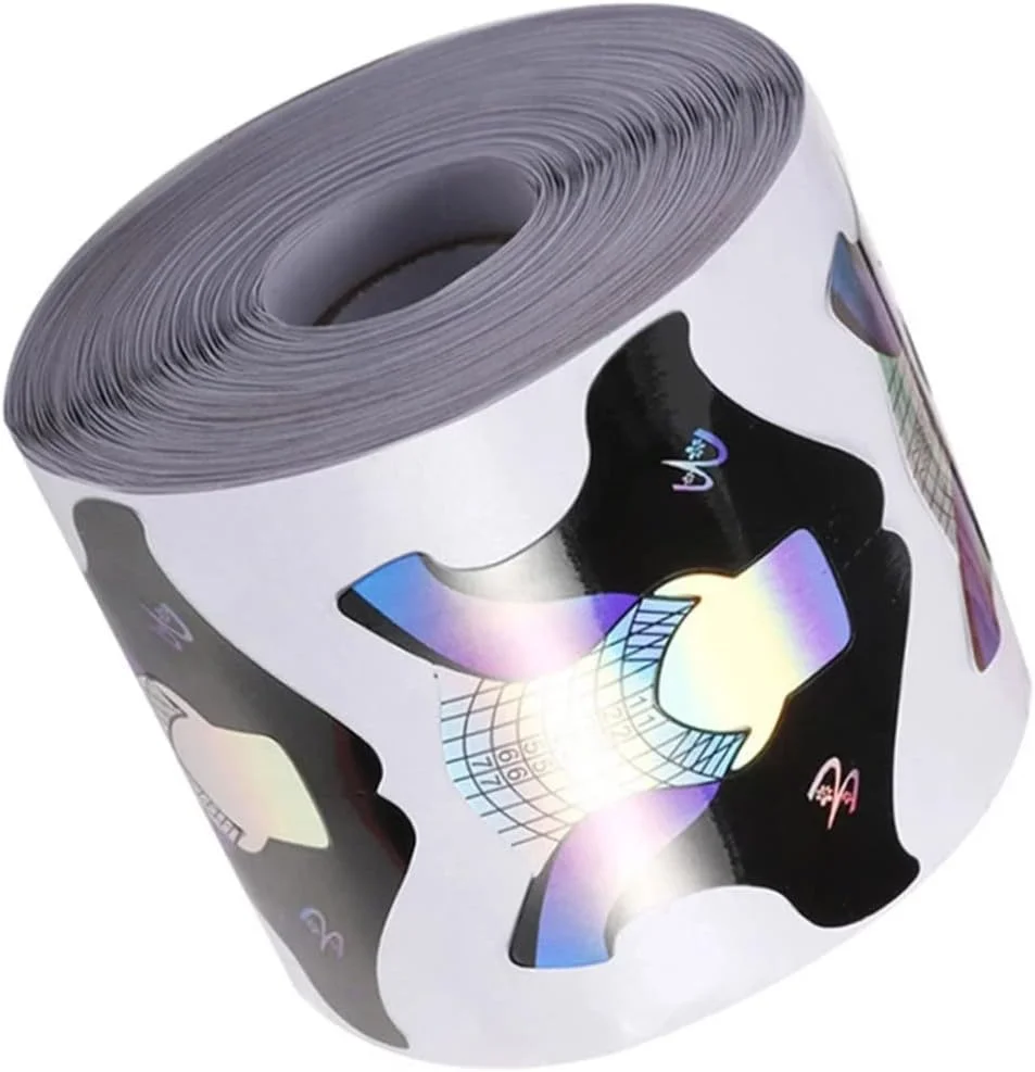 قالب های فرم ناخن سینی کاغذی راهنمای نوک هنر ناخن ابزار مانیکور 300 عددی، ابزار و لوازم ناخن، سایر ابزارهای ناخن