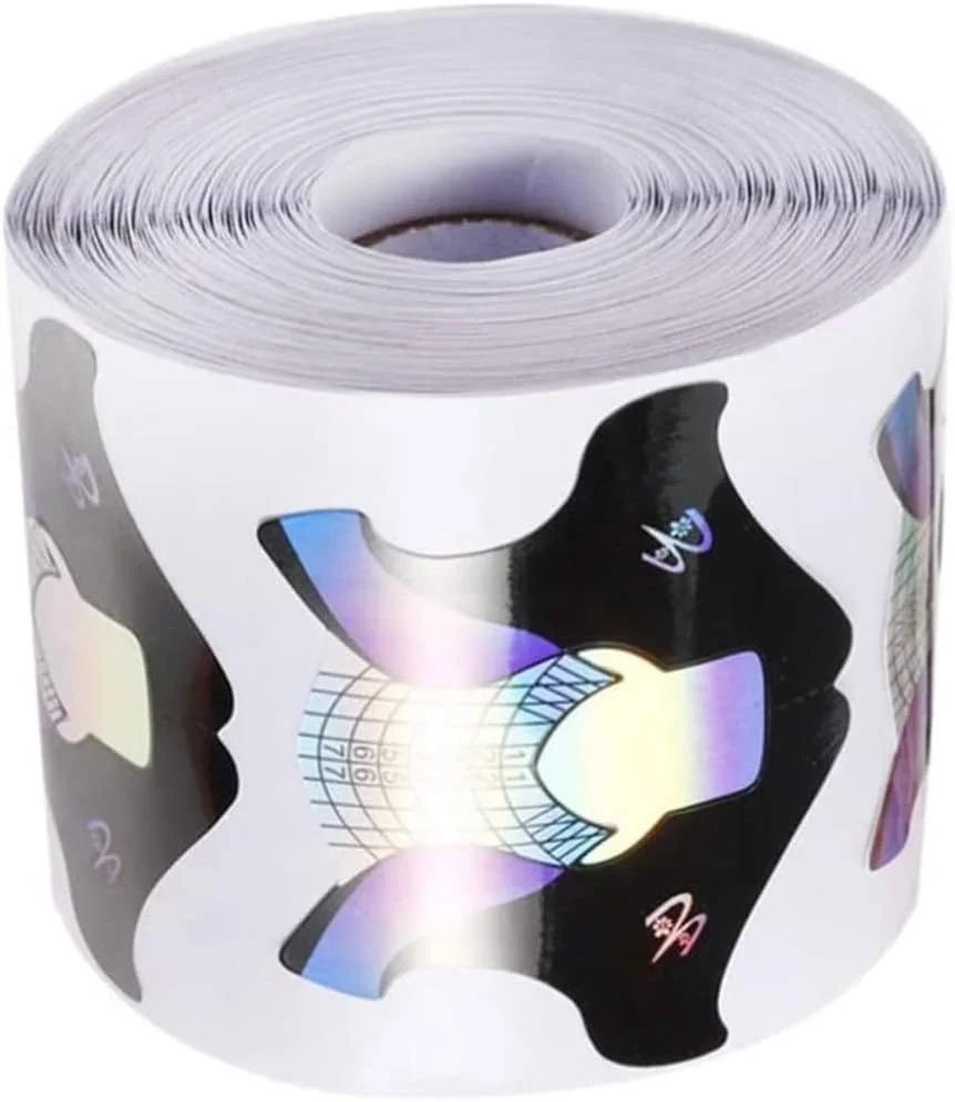 قالب های فرم ناخن سینی کاغذی راهنمای نوک هنر ناخن ابزار مانیکور 300 عددی، ابزار و لوازم ناخن، سایر ابزارهای ناخن