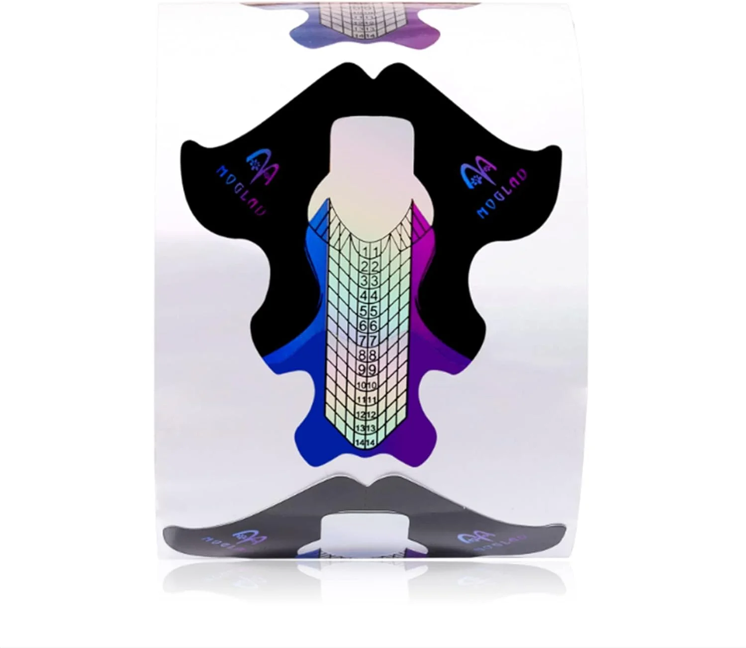 ایرووامی 300 عدد فرم ناخن، راهنمای نوک ناخن، استیکر، کاغذ ضد گرد و غبار برای اکستنشن ناخن ایرووامی 300 عدد فرم ناخن، راهنمای نوک ناخن، استیکر، کاغذ ضد گرد و غبار برای اکستنشن ناخن