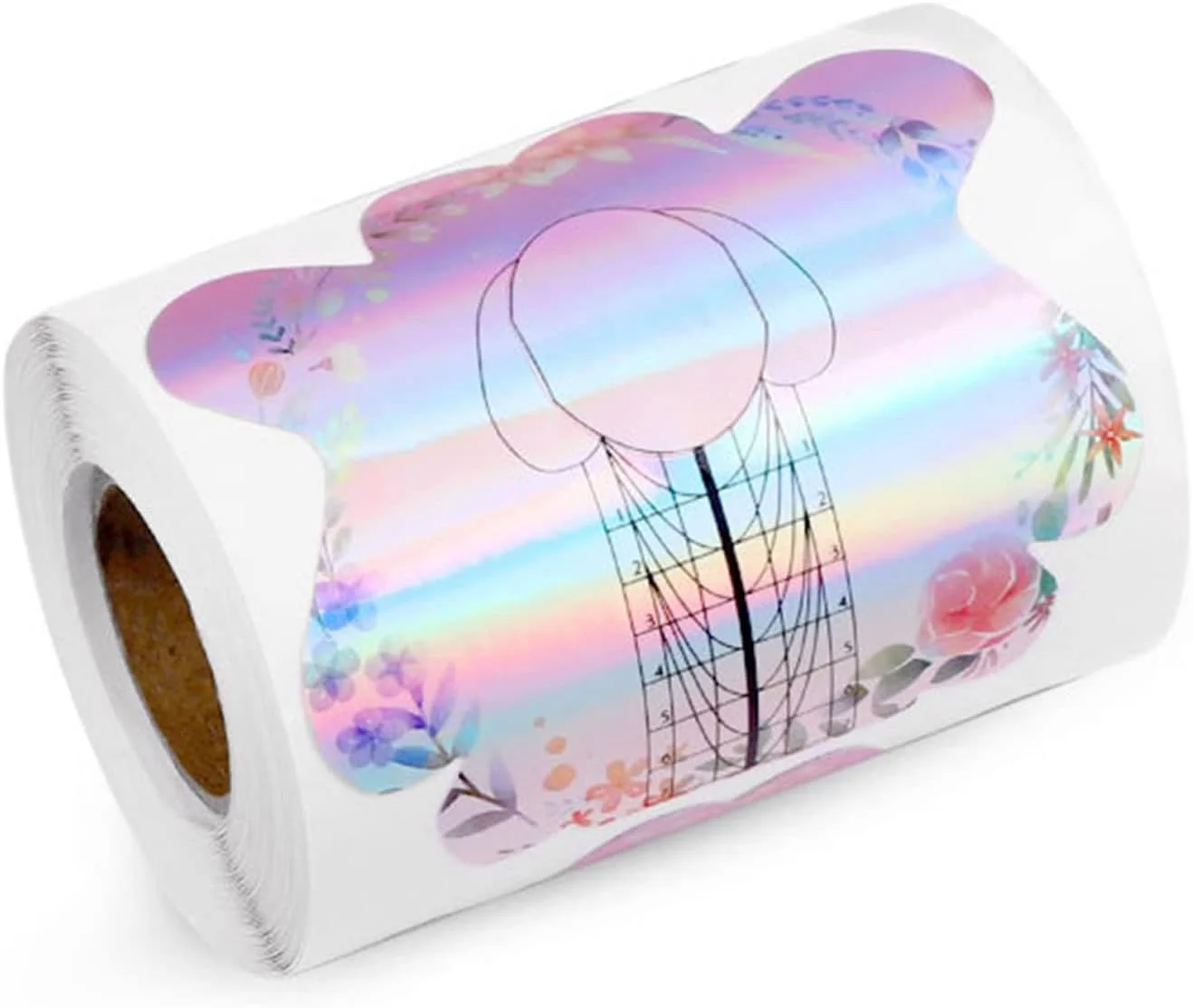 لابیموس 100 عدد فرم ناخن، راهنمای نوک ناخن، برچسب، ضد گرد و غبار، کاغذ فرم اکستنشن ناخن لابیموس 100 عدد فرم ناخن، راهنمای نوک ناخن، برچسب، ضد گرد و غبار، کاغذ فرم اکستنشن ناخن