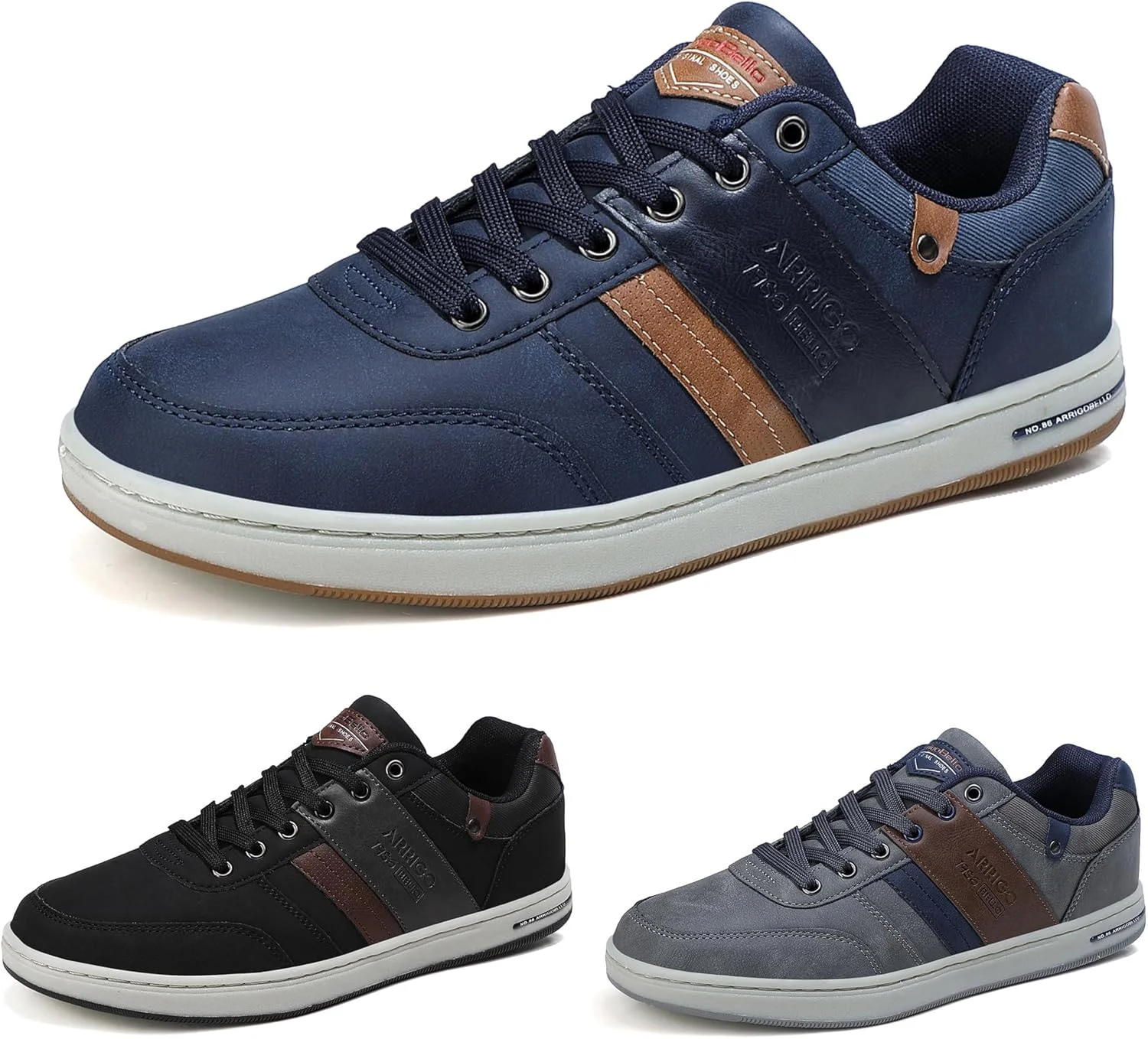 کفش های روزمره مردانه آریگو بلو، کفش پیاده روی، اسکیت، ورزشی، رسمی، کتانی کلاسیک سایز 41-45