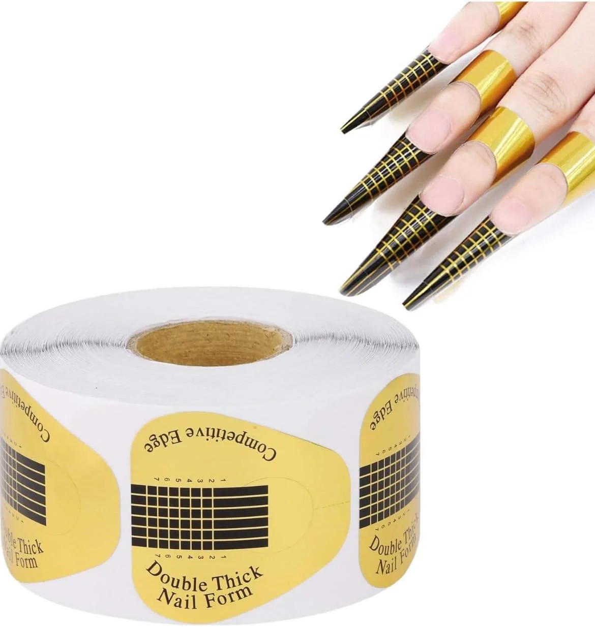 500 عدد فرم ناخن بلند OSYA برای ناخن های اکریلیک، فرم های ضخیم اکستنشن ناخن، فرم های کاغذی ناخن اکریلیک برای ناخن ژلی، استیکرهای فرم دهنده ناخن با شماره های مشخص شده 500 عدد فرم ناخن بلند OSYA برای ناخن های اکریلیک، فرم های ضخیم اکستنشن ناخن، فرم های کاغذی ناخن اکریلیک برای ناخن ژلی، استیکرهای فرم دهنده ناخن با شماره های مشخص شده