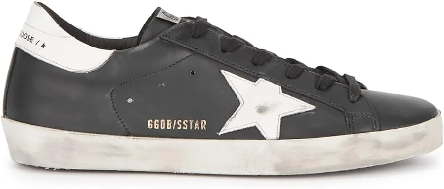 کفش ورزشی مردانه گلدن گوس، تنفس پذیر، چرم طبیعی، مدل پایین، مناسب استایل کژوال، فشن، ضد لغزش