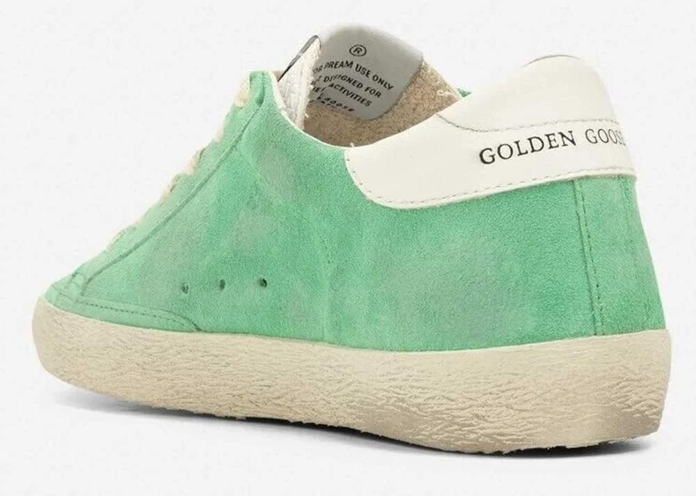 کفش‌های کتانی ساق کوتاه بنددار تنفسی و شیک گلدن گوس با زیره ضد لغزش مناسب تمرین مردانه