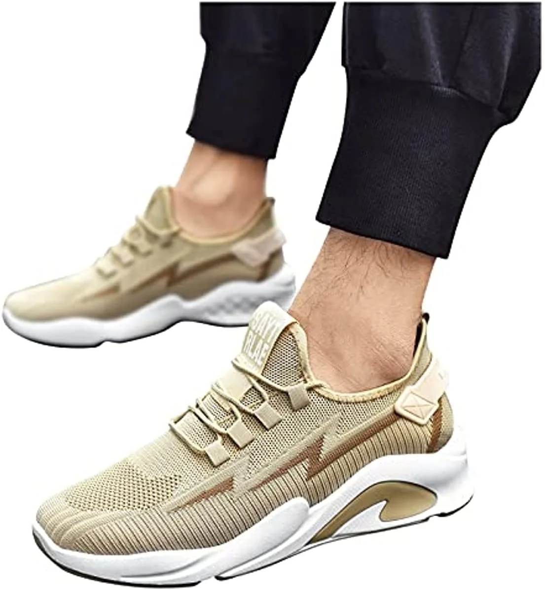 کفش مردانه بافتنی تنفسی، مدل پایین، غیر رسمی، راحت، اسپرت، مناسب دویدن کفش مردانه بافتنی تنفسی، مدل پایین، غیر رسمی، راحت، اسپرت، مناسب دویدن