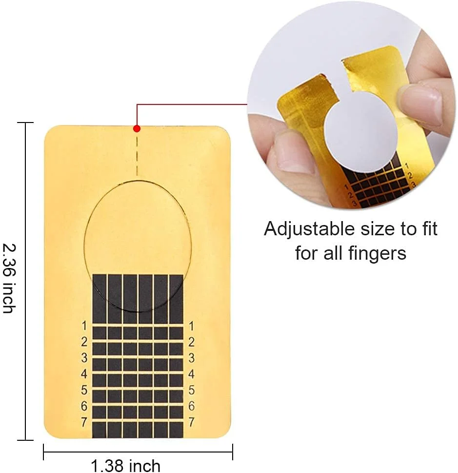 استیکر طراحی ناخن Store2508، 500 عدد فرم ناخن برای ناخن های اکریلیک، فرم های ژل ناخن پلی، راهنمای نوک اکستنشن ناخن، برچسب کاغذی برای سالن ژل طراحی ناخن استیکر طراحی ناخن Store2508، 500 عدد فرم ناخن برای ناخن های اکریلیک، فرم های ژل ناخن پلی، راهنمای نوک اکستنشن ناخن، برچسب کاغذی برای سالن ژل طراحی ناخن