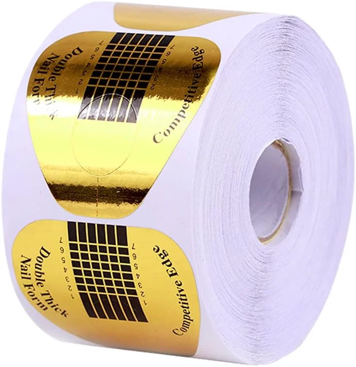 500 Pieces Nail Art Form Sticker Professional Nail Guide Forms nail forms Nail Extension Paper Horseshoe-Shaped Self-adhesive Manicure Tools 500 Pieces Nail Art Form Sticker Professional Nail Guide Forms nail forms Nail Extension Paper Horseshoe-Shaped Self-adhesive Manicure Tools