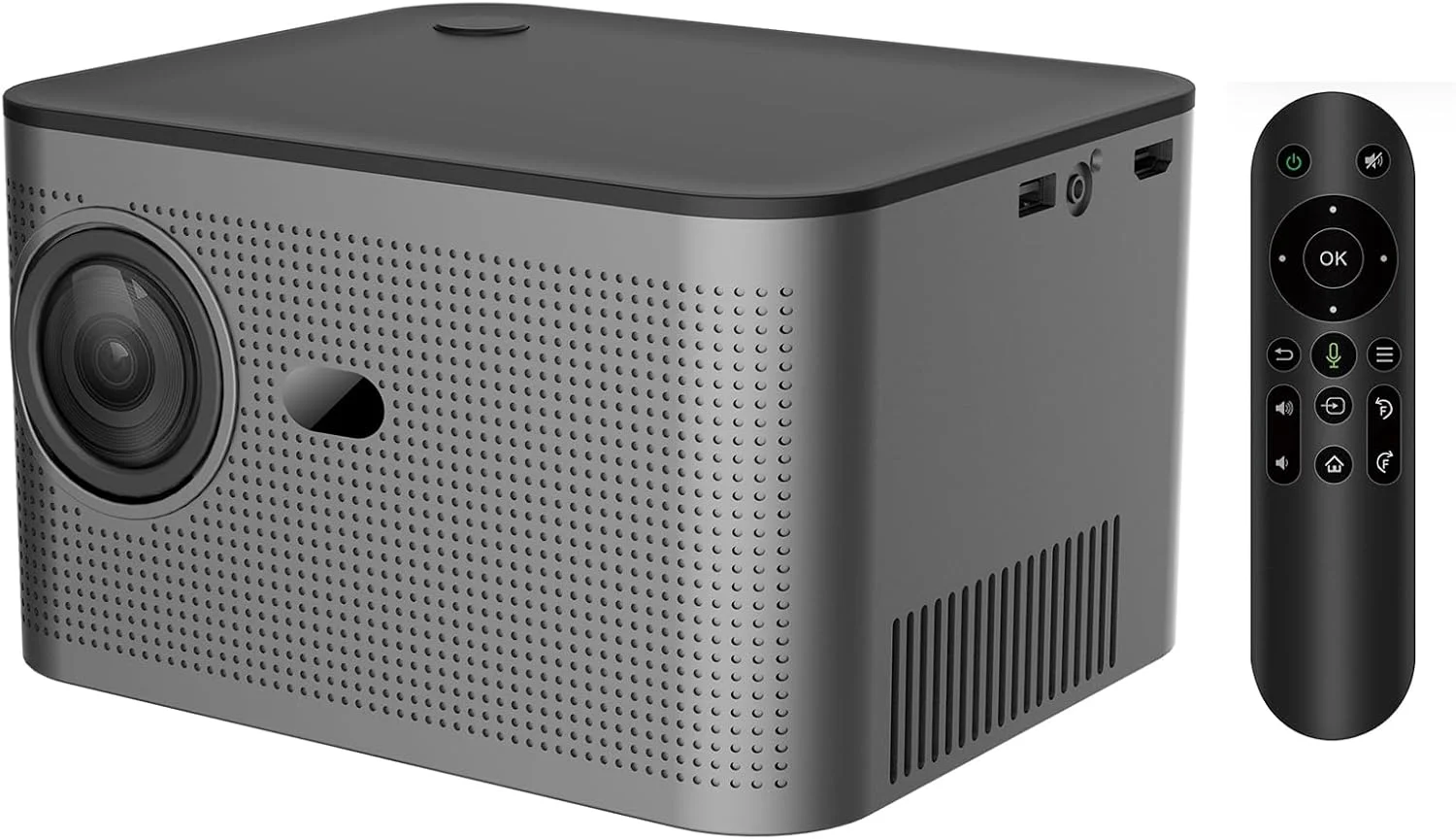 پروژکتور قابل حمل YUNNSTORE HY350 با اندروید 11.0 HD 350 لومن، رزولوشن سخت 4K، پشتیبانی از AV1